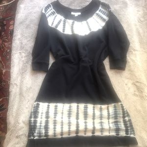 JJill super soft sweater shirt like material dress
